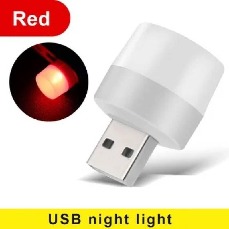 Mini lampe de bureau USB, protection des yeux, veilleuse LED, cadeau, chargement USB, petite lampe ronde, décoration de chambre de Noël
