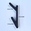 Strong Adhesive Hook For Organizing Coat Bags And Hat On Wall Door Without Drilling Easy To Install
