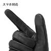 Genuine Goat Leather Motorcycle Gloves for and Smartphone Protective Touchscreen Outdoor Motorcycle Leather Gloves with Hard Knuckle Impact Abrasion
