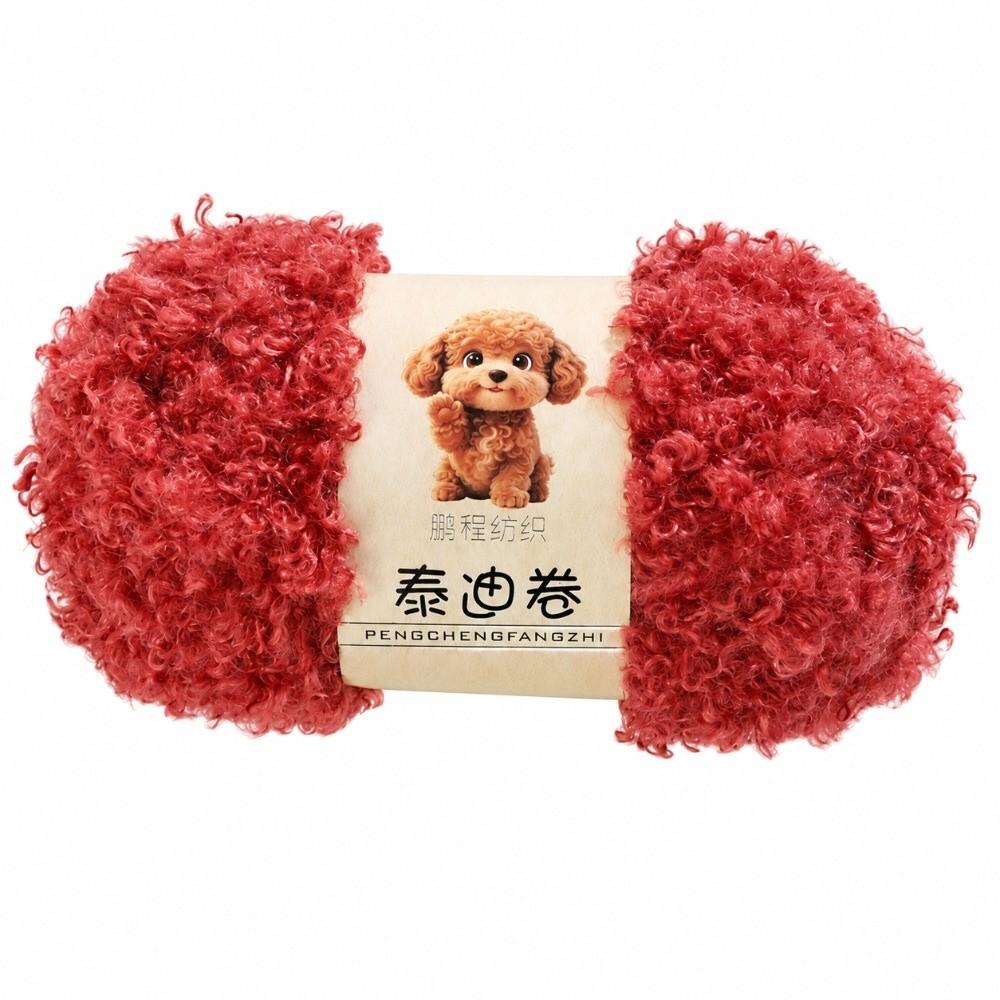 50g/Roll Fluffy Thread Loop Wool Chenille Yarn New Knitting Yarn  Crochet Plush Toy