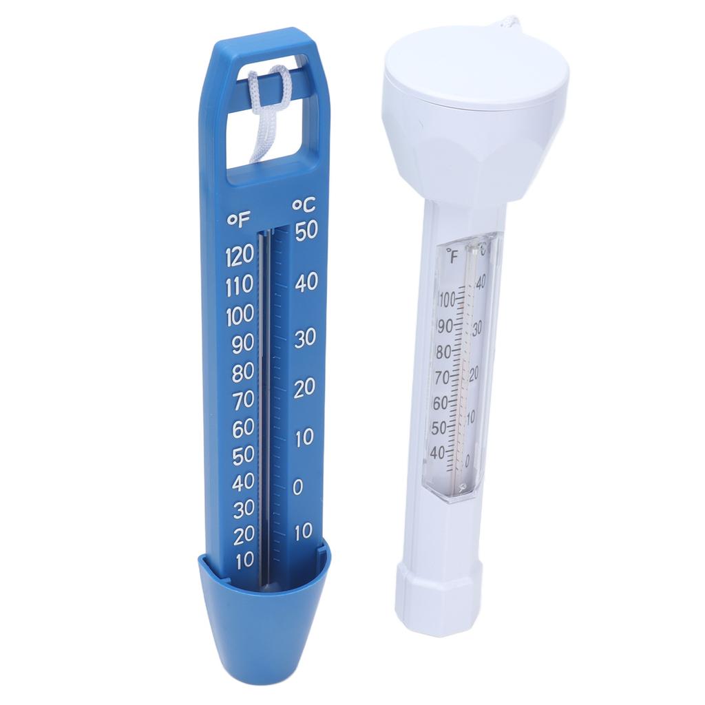 Floating Pool Thermometer Set Multi Unit Durable Waterproof Water Thermometer with Lanyard