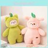 Fruit Peach Series Dog Pear Cat Potato Bear Plush Toy Stuffed Doll Decoration