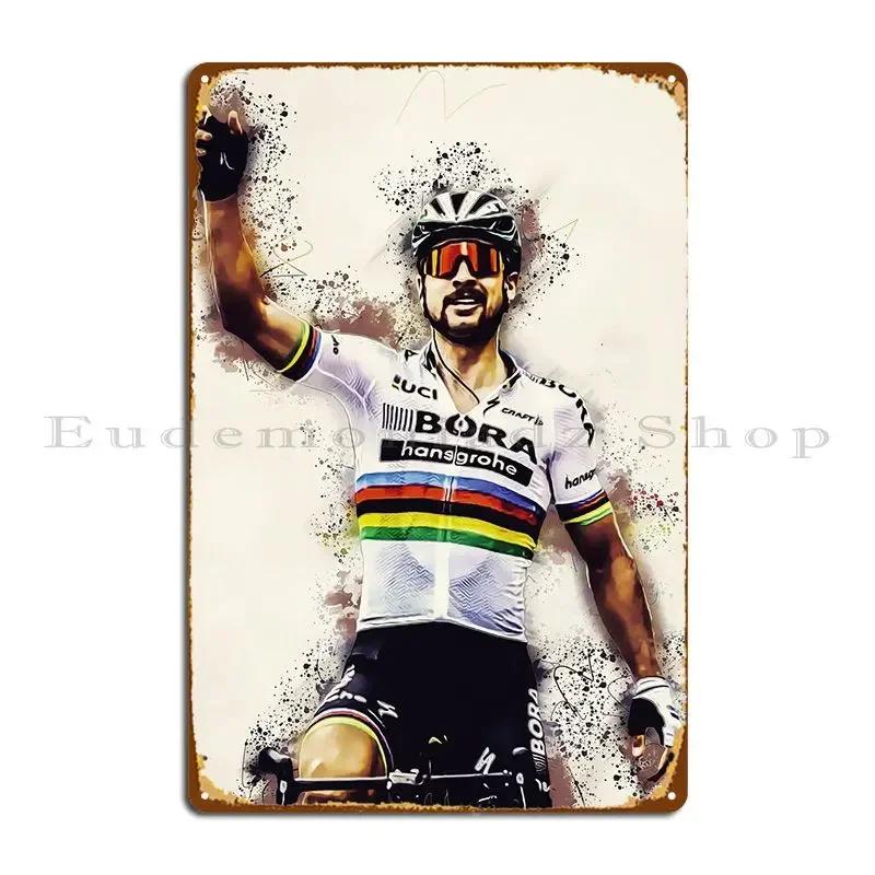 The Cyclist Sagan Peter Metal Plaque Wall Cave Club Pub Plates Designs Vintage Tin Sign Poster 20x30cm(7.8x11.8inch)