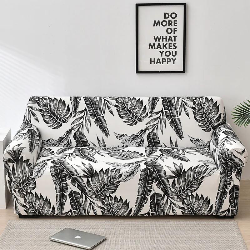 Floral Sofa Covers for Living Room Elastic Funda Sofa Sofa Slipcovers Towel Couch Cover Fundas Sofas Con Chaise Longue 1PC