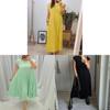 Elegant Summer Dress For Women With High Waist Pockets In Polyester Fabric For Office Wear