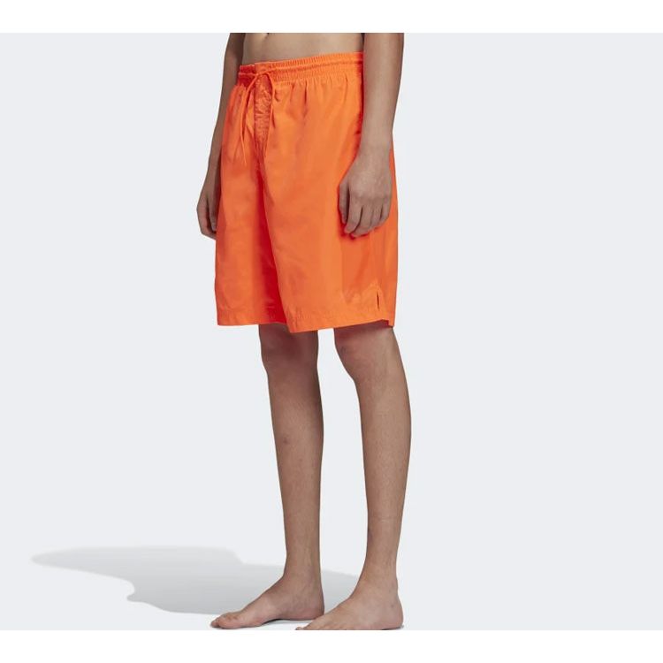 Y-3 Logo Swim Shorts Solar Orange Unisex Swimwear FN5717