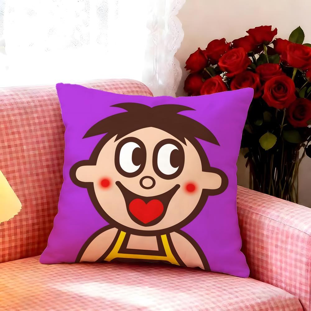Famous Brand WWant Want Cushion Cover Premium Soft Pillowcase SkinFriendly Breathable MultiPurpose for Home Office Travel