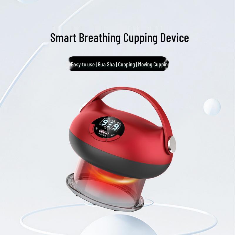 Portable Electric Heating Cupping and Guasha Vacuum Massager