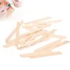 20pcs Quadrangle Shape Wooden Wax Sticks Wax Spatulas Applicator Hair Removal Tool