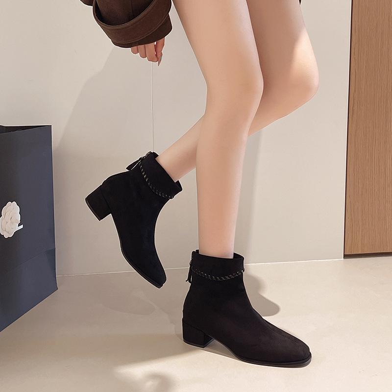 Martin boots women s new non-slip temperament fashion single shoes casual versatile retro short boots 40 4280₽