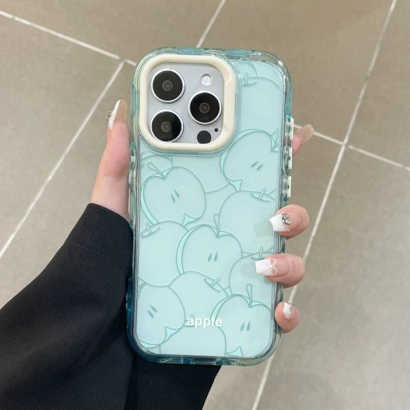 Niedliche Kreative Frucht für Apple 16 Promax Jelly Handyhülle für IPhone 15 Klein Frisch 14 Sturzsicher 13