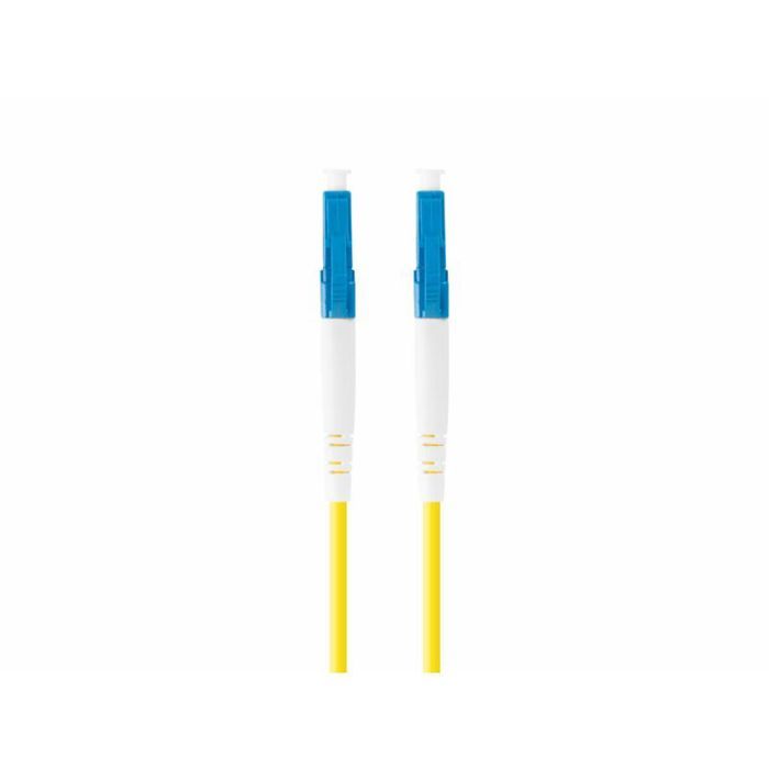 Câble fibre optique - Lanberg - FO-LULU-SS11-0050-YE - 5m - LC/UPC - Simplex - G657A1 LSZH Jaune