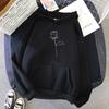 Autumn and winter new hooded sweater female velvet student loose Korean casual couple long-sleeved top female exterior