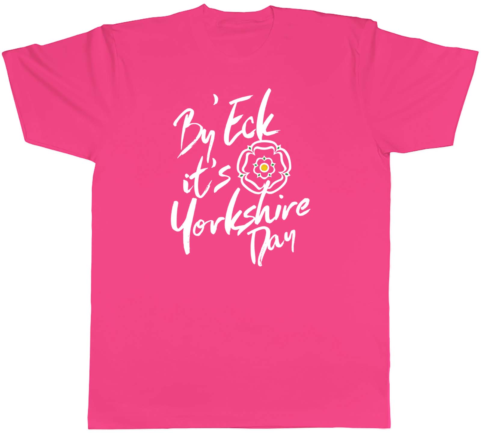 By Eck it s Yorkshire Day Mens T Shirt Funny Unisex Tee Gift 2XL