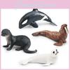 Realistic Pvc Model Of Orca Sea Lion Otter And Harbor Seal For Kids Animal Recognition
