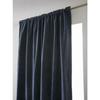 Rideau Occultant - Bjornn - 140 X 260 Cm - Doublure Polaire - Bleu Nuit - Galon Fronceur