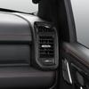 Car Air Vent Outlet Decals For -2025 Dodge Ram 1500 2500 3500 Accessories Carbon Fiber Stickers, Black
