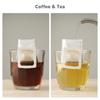 i Cafilas [EDCF] (Japan Quality) 50/100 PCS Empty Drip Coffee Filter Bag Paper Dripper Super High Quality  Portable Hanging Ear Style