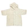 Poncho para Bebê Nissen Shoko "cocochiena", Tecido de Toalha que Expande com a Lavagem, Poncho Coco Infantil, Marfim, CE-40015
