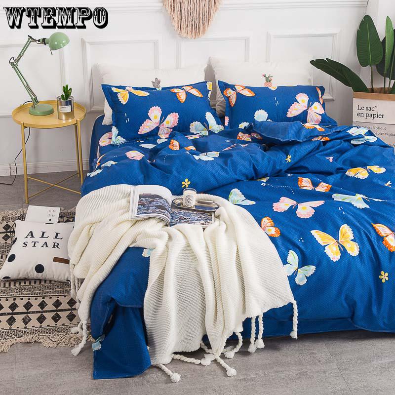 Buy Cotton Retro Bedding Sets King Queen Duvet Cover Set Bed Set