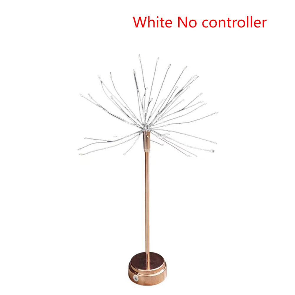 

Nest and Flowers Table Lights Battery Operated Christmas LED Fireworks Light Mini Table Firework Lights for Home Party & Holiday