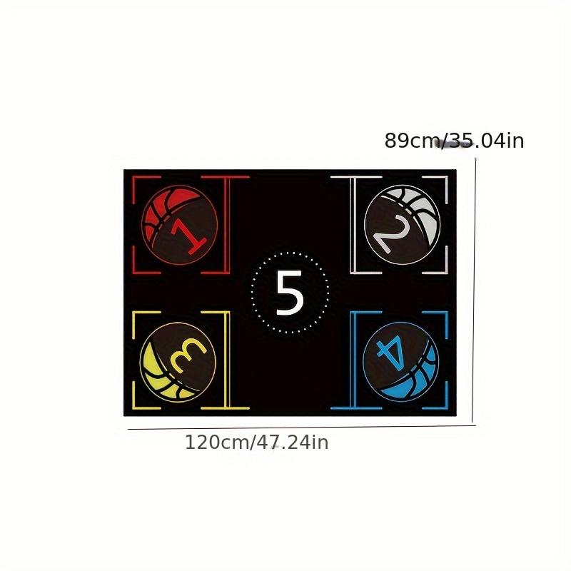 Basketball Training Mat Durable Non Slip Foldable Adults Dribble Training Mat Basketball Training Indoor Ourdoor Equipment