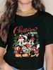 Christmas Mickey And Minnie TShirt Unisex 4