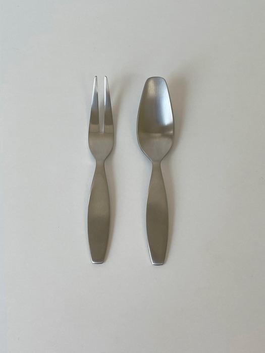 

idee a shop Dessert Spoon & Fork Spoon
