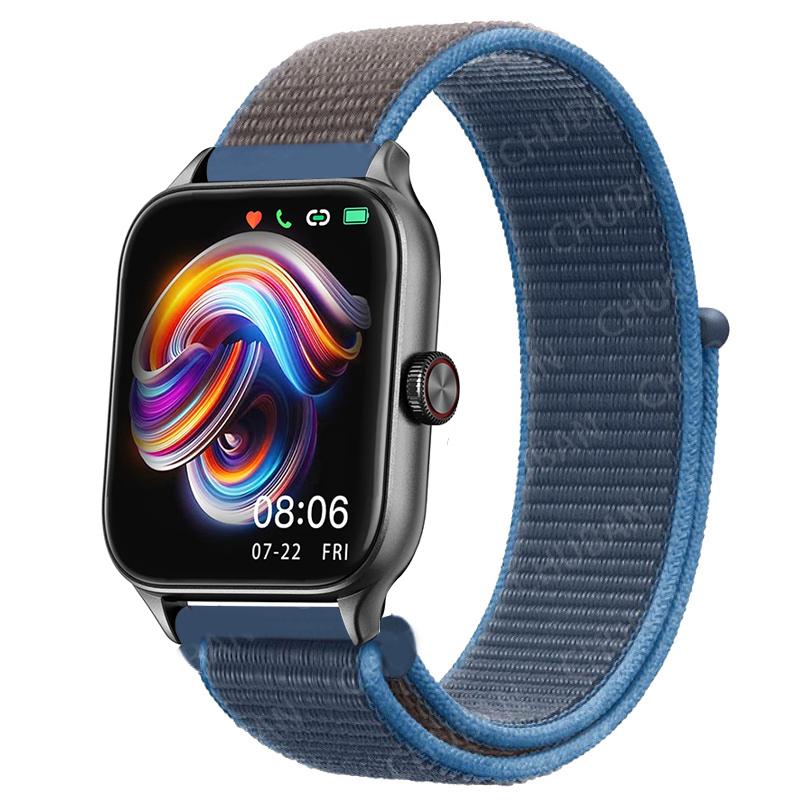 Nylon Loop Band For Amazfit GTS 4/3/2e Mini/GTR 4/3/2e/Balance/Stratos 20/22mm Watch Bracelet for Correa Amazfit Bip 5-6 Straps