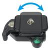 Velbon Tripod Accessory Quick Shoe Lever Lock 408594 QRA-4 Set, QRA-4 System, Magnesium,