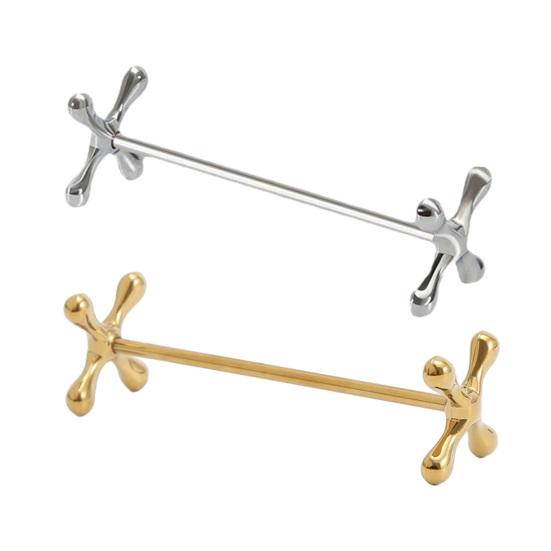 Metal Chopstick Rest Cutlery Rest Reusable Chopstick Stand Dining Utensil Rest Prevents Rolling for Spoons Forks Dining Table Home Party Wedding Use