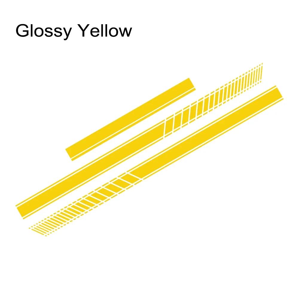 Car Stickers Door Side Hood Decals DIY Stripes Sport Styling Auto Accessories for Ford Fiesta MK7 MK8 MK5 MK6 ST Vinyl Film