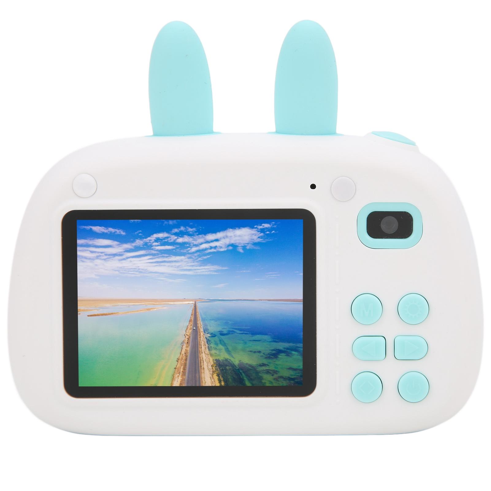 

Детская видеокамера, детская видеокамера, селфи-камера с двумя объективами, 2,4 дюйма, перезаряжаемая, для мальчиков и девочек