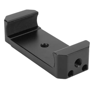 Universal AllMetal Mobile Phone Clamp with 14 In Screw Holes Tripod Mount Adapter Adjustable Width