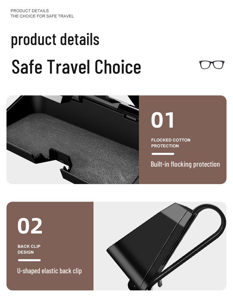 Geeignet für Ssangyong Korando Brillenetui und Rexton Sonnenblende Ticketclip