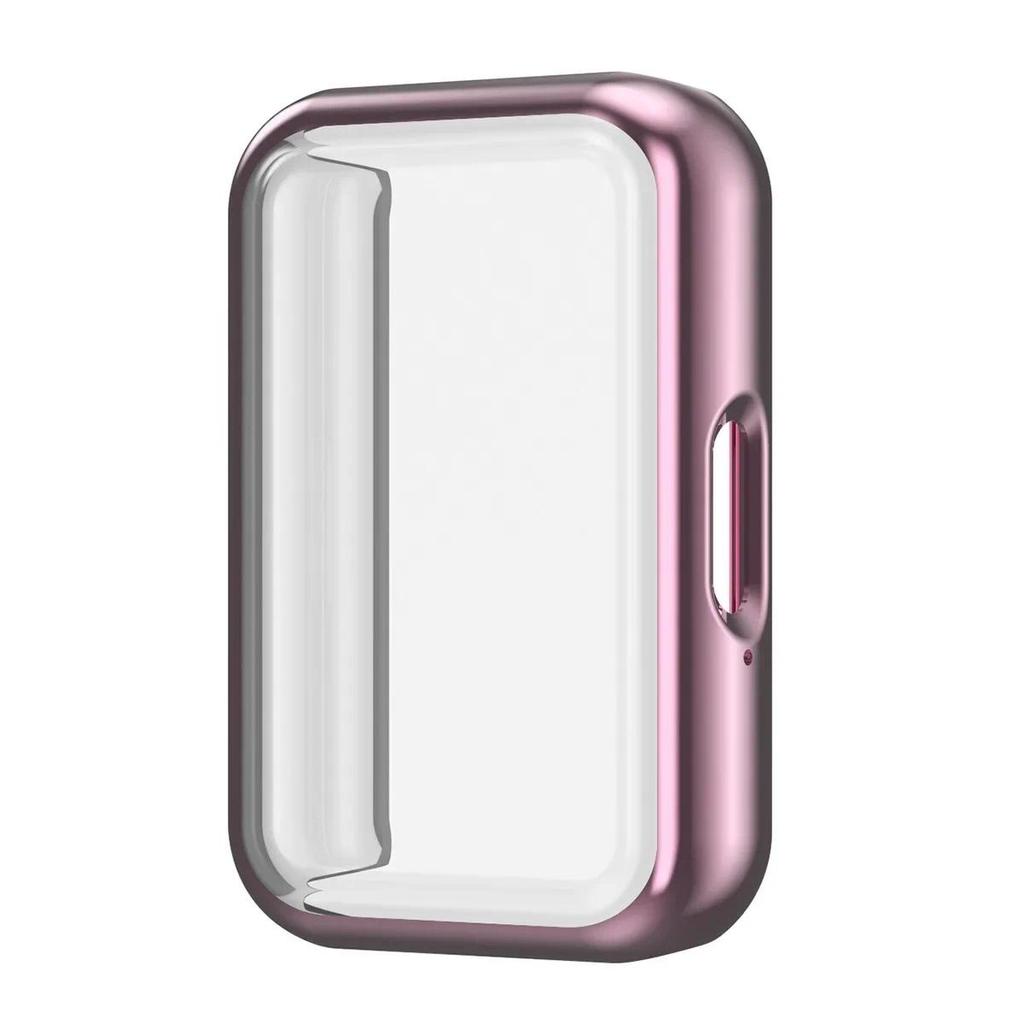 Plating Case For Samsung Galaxy Fit 3 Samrt Watch Full Coverage Screen Protector TPU Protective Cover For Samsung Galaxy Fit 3