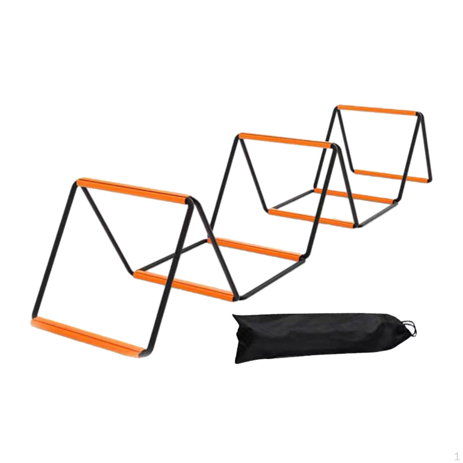 

Лестница для ловкости Скоростная лестница Мгновенная установка Складное учебное оборудование оранжевый