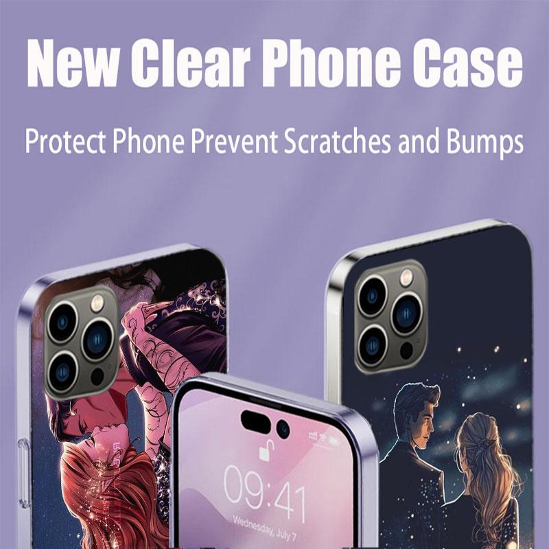 Acotar A Court of Mist and Fury Phone Case For Iphone 17 Air 15 Pro 14 Plus 16 Pro Max 17E 16E 12 13 Mini 11 Cover Cute Fundas