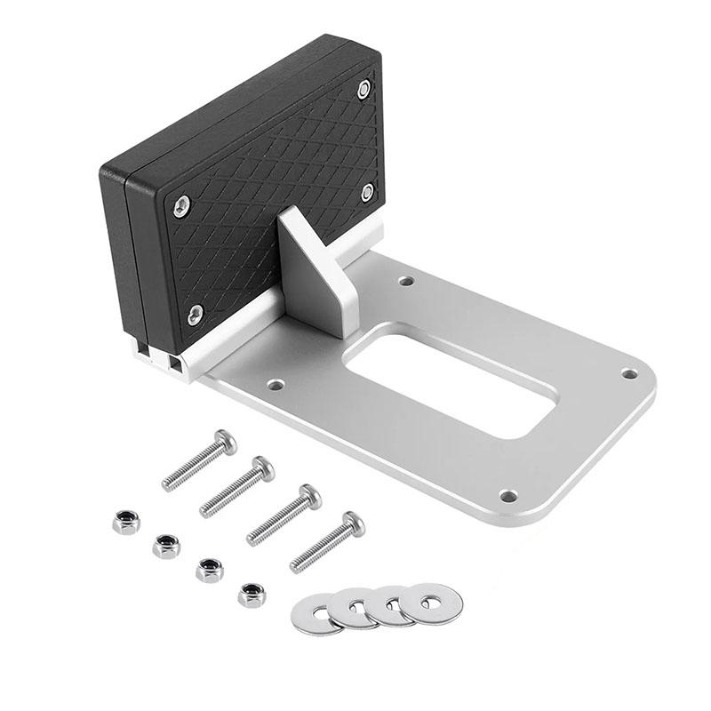 Universal Transom Trolling Motor Mounting Bracket for Kayaks Backing Plate Mount Bracket for Clamp-on Electric Trolling Motors