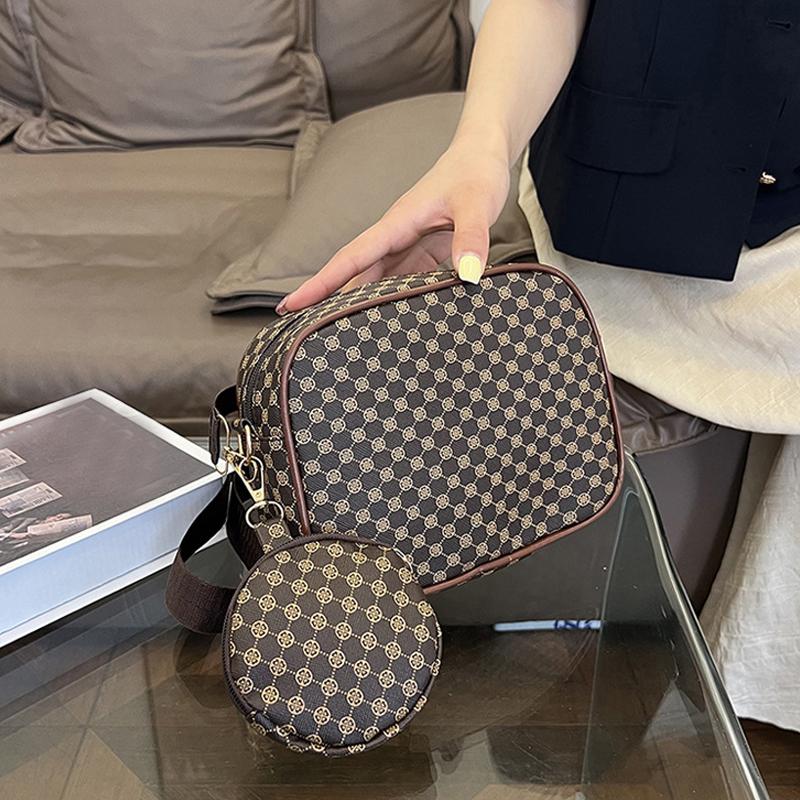Vintage Fashion Shoulder Bag Women Solid Soft PU Leather Women New Casual Handle Handbag Designer Women Crossbody Tote Bag