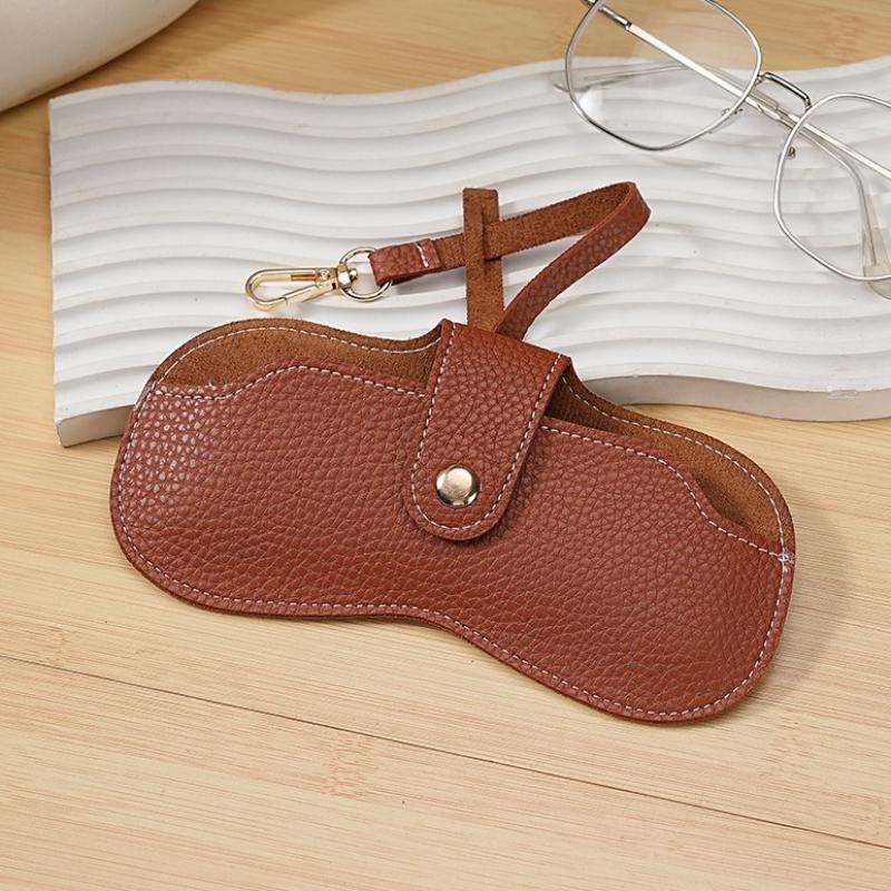 Soft Leather Sunglasses Pouch Portable Glasses Bag Slim Fashion Glasses Case Travel Sunglasses Pouch Accesorios Para Mujer