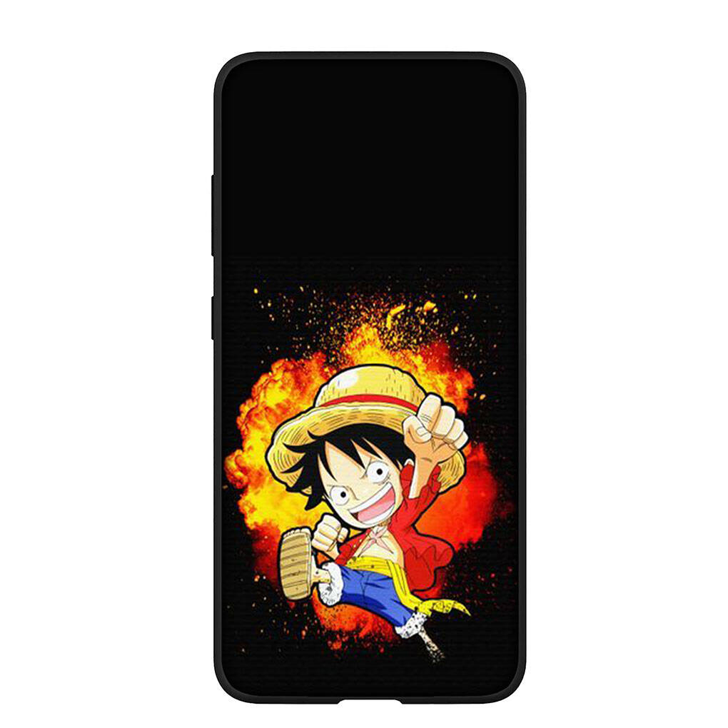 Phone Case for Samsung Galaxy S25 S23 S24 Ultra FE Plus A05 A06 A15 A16 A36 A37 A35 A34 A54 A52 A55 A56 A57 A25 A26 A53 A17 Luffy One Piece Ace Cover