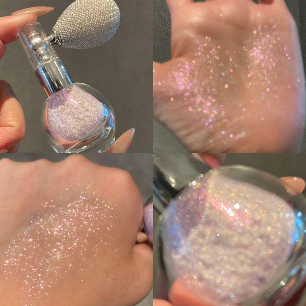 Spray Glitter Scintillante per Corpo e Capelli con Strass - Perfetto per Spose & Occasioni Speciali