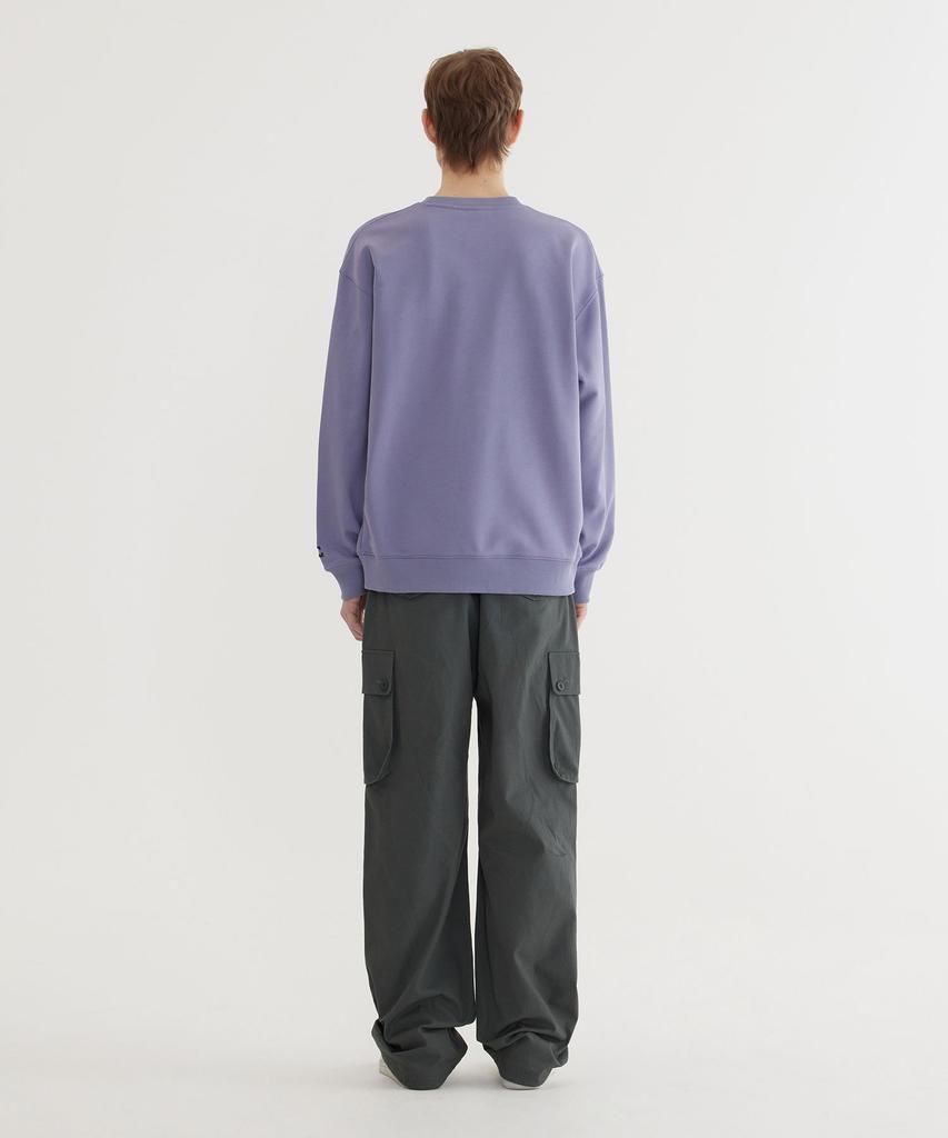 COVERNAT Arch Logo Sweatshirt Purple