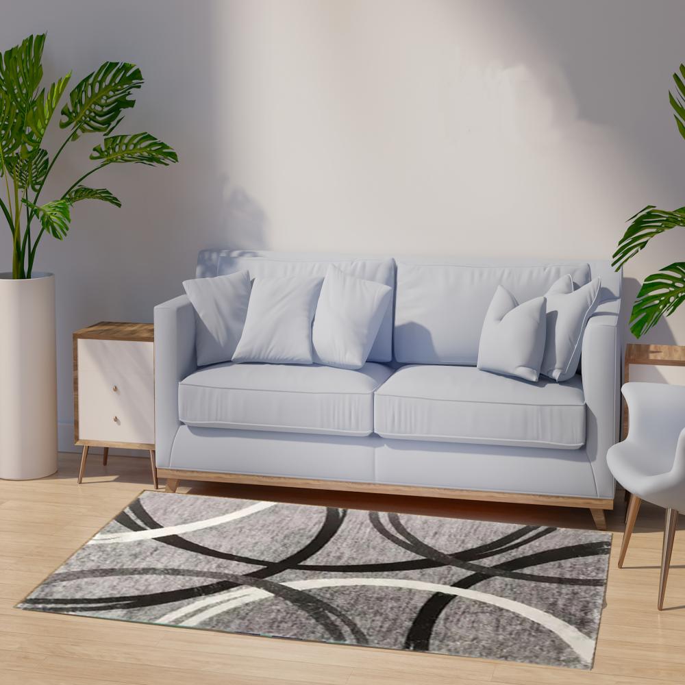 Impressão 3D Tapete Geométrico Moderno Sala de Estar Quarto Almofada Completa Decoração de Casa Sofá Mesa de Centro Cozinha Escritório Tapete de Chão 40x60cm 16x24inch