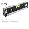 Magnetic Level Tool Accurate Measurements Compact Size Portable Widely Used Bubble Leveling Tube with Metric Rulers
