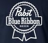 PABST BLUE RIBBON Milwaukee Bier Logo College Frat Drankjes Feest S-6XL T-shirt Unisex T-shirt