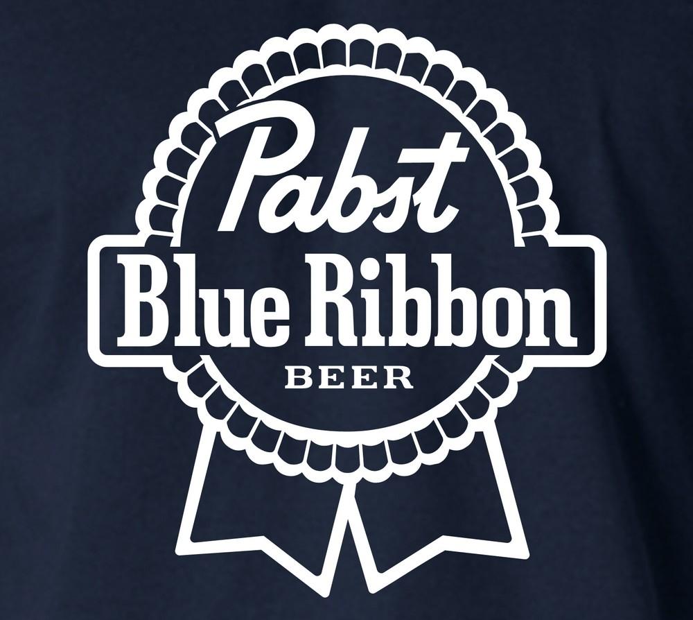 

PABST BLUE RIBBON Milwakee Beer Logo College Frat Drinks Party S-6XL Tee Unisex T-Shirt S