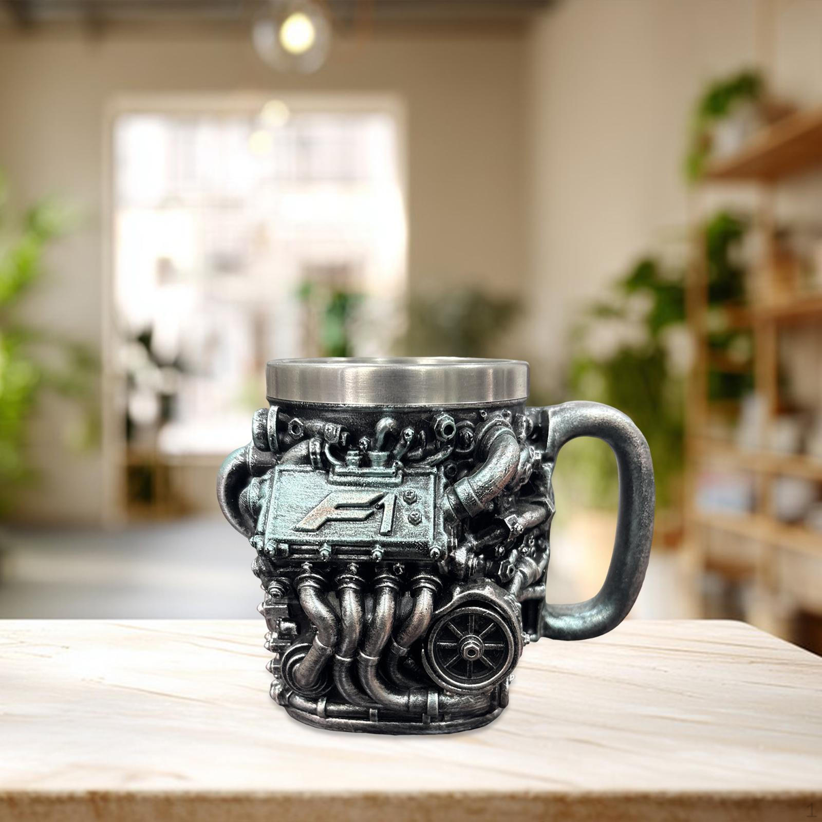 

Coffee Mug Cold Water Drinks Cup, Modern Mechanical , Cup for Home Party Festivals Daily