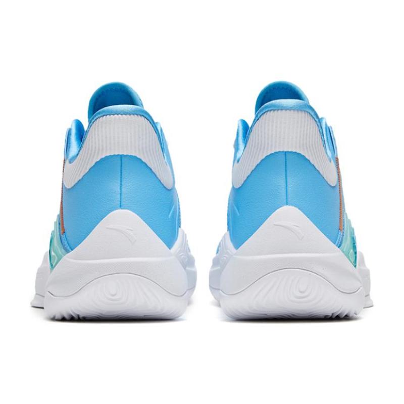 Anta See Mountain 2.5 Cushioning Anti-Slip And Wear-Resistant Low-Top Basketball Shoes Blue White Sneakers 112321602-1